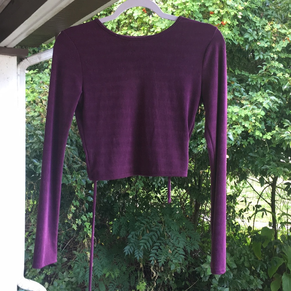 Charlotte Russe purple top